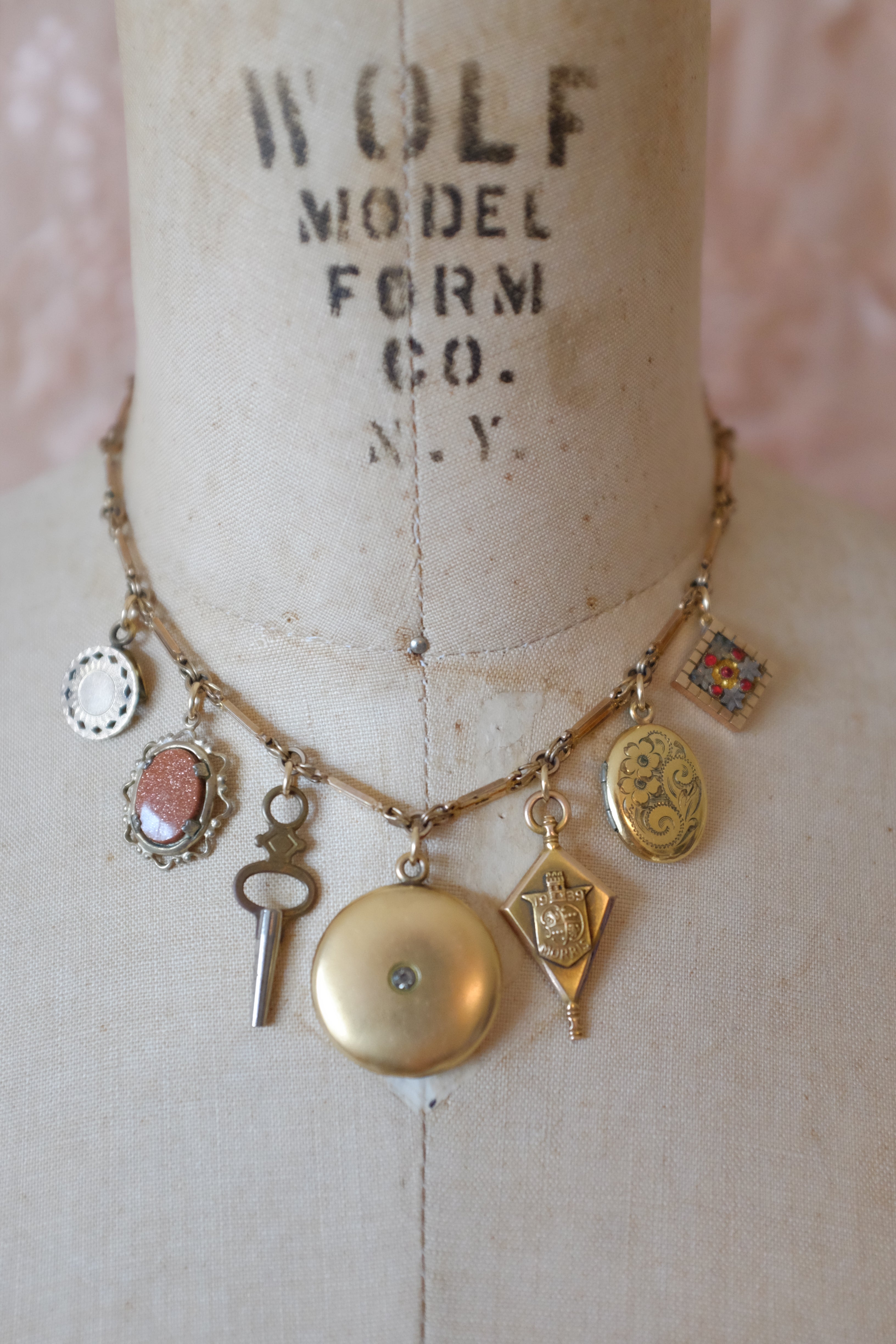 “Hidden Keepsakes” Charm Necklace