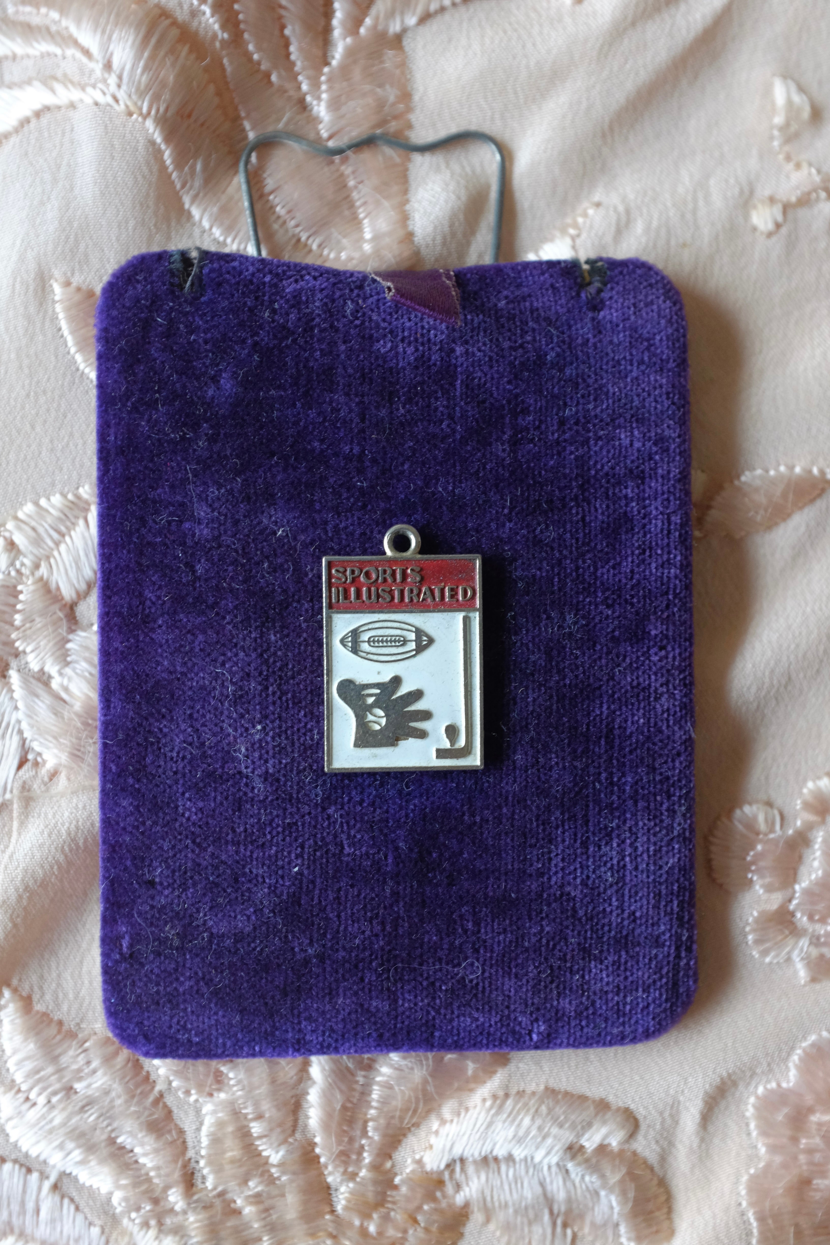 Vintage Enamel SPORT’S ILLUSTRATED Magazine Charm