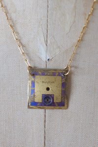 Vintage Watch Face Necklace