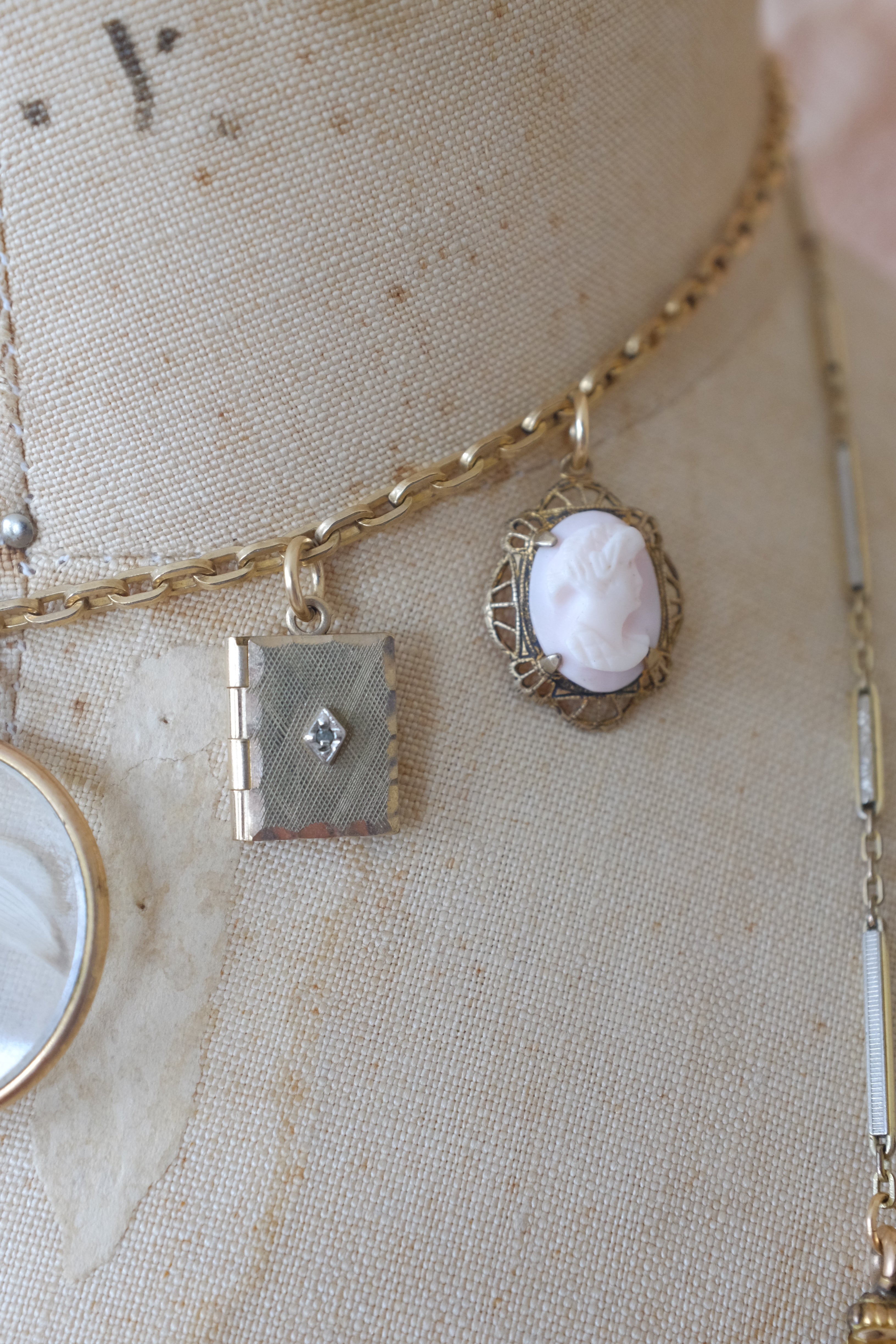 "Take The Bait" Charm Necklace