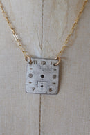Vintage Watch Face Necklace