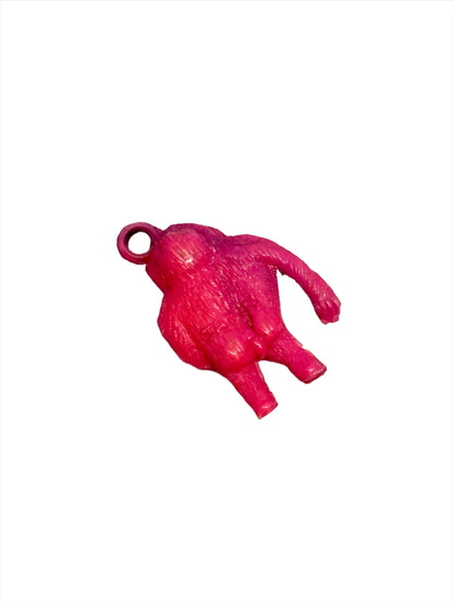 Vintage Pink Gorilla Gumball Charm