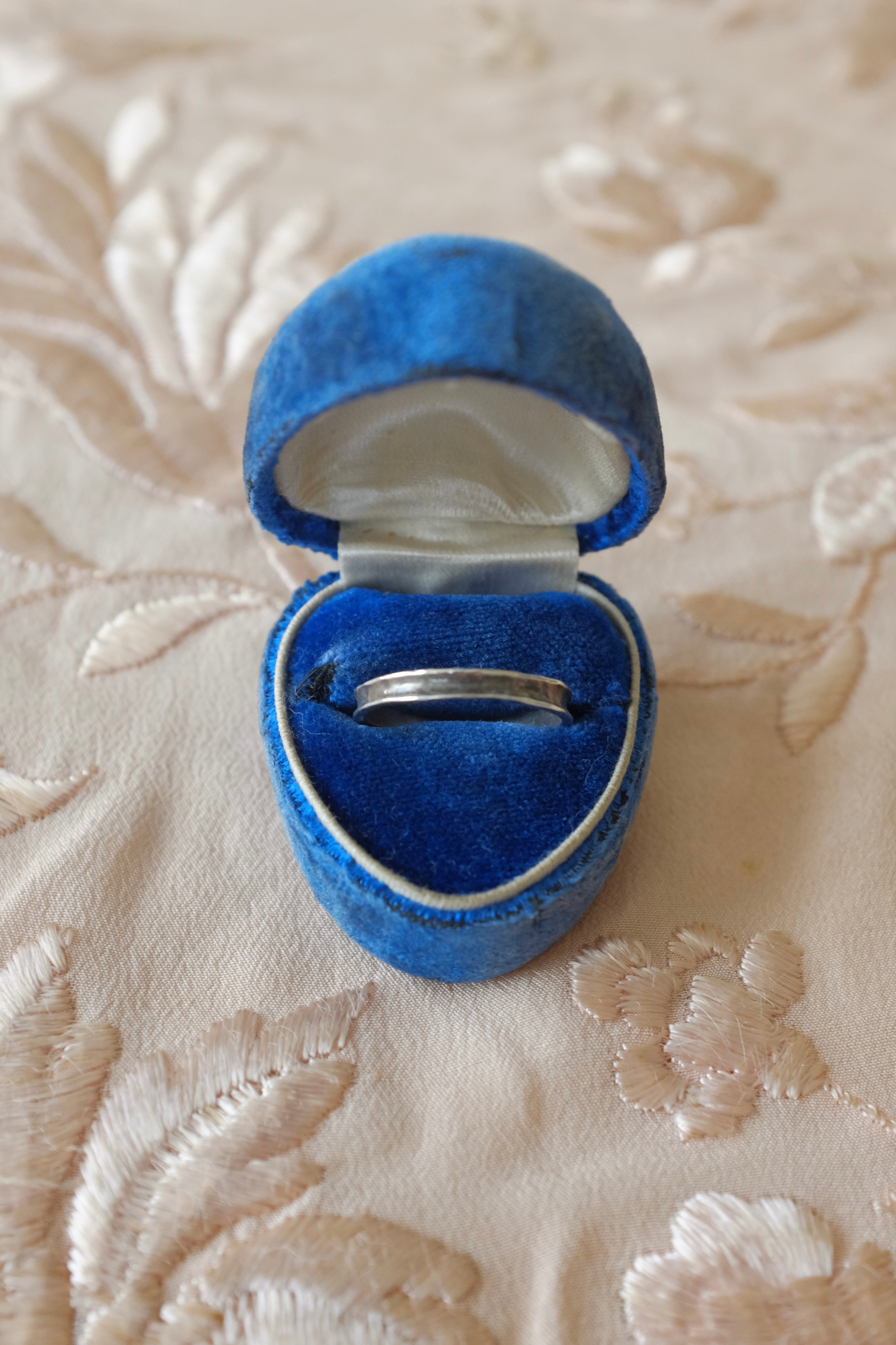 Sterling Hammered Ring