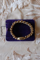 Vintage Round Sweetheart Locket Bracelet