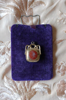 Antique Carnelian Roman Intaglio Cameo Fob