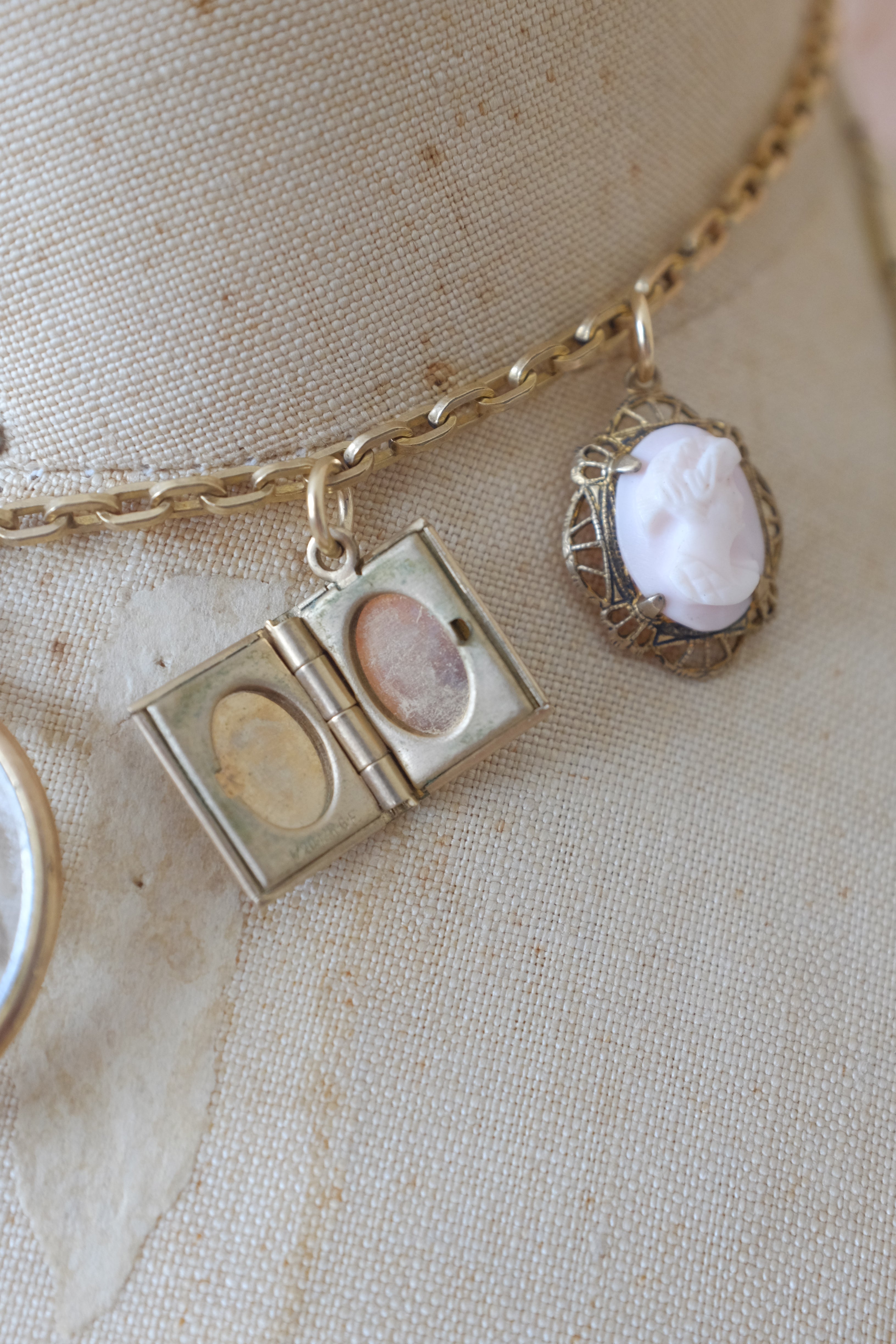 "Take The Bait" Charm Necklace