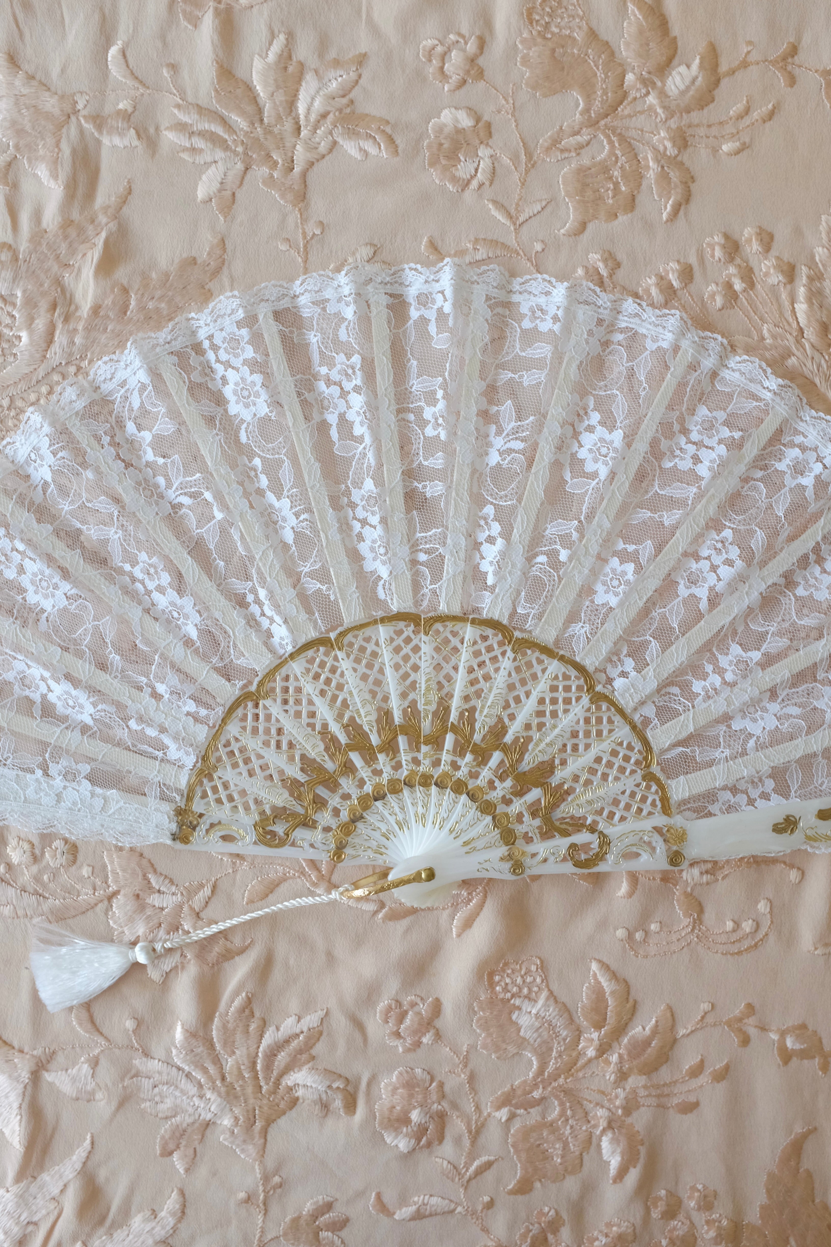 Vintage Lace Fan