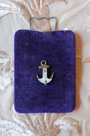 Antique Mother of Pearl Anchor Charm