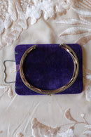 Vintage Filigree Flower Cuff Bracelet