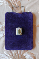 Vintage Mother of Pearl Crest Book Locket