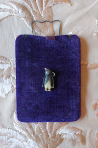 Vintage Celluloid Penguin Charm