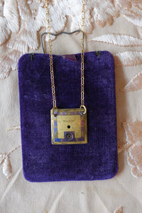 Vintage Watch Face Necklace