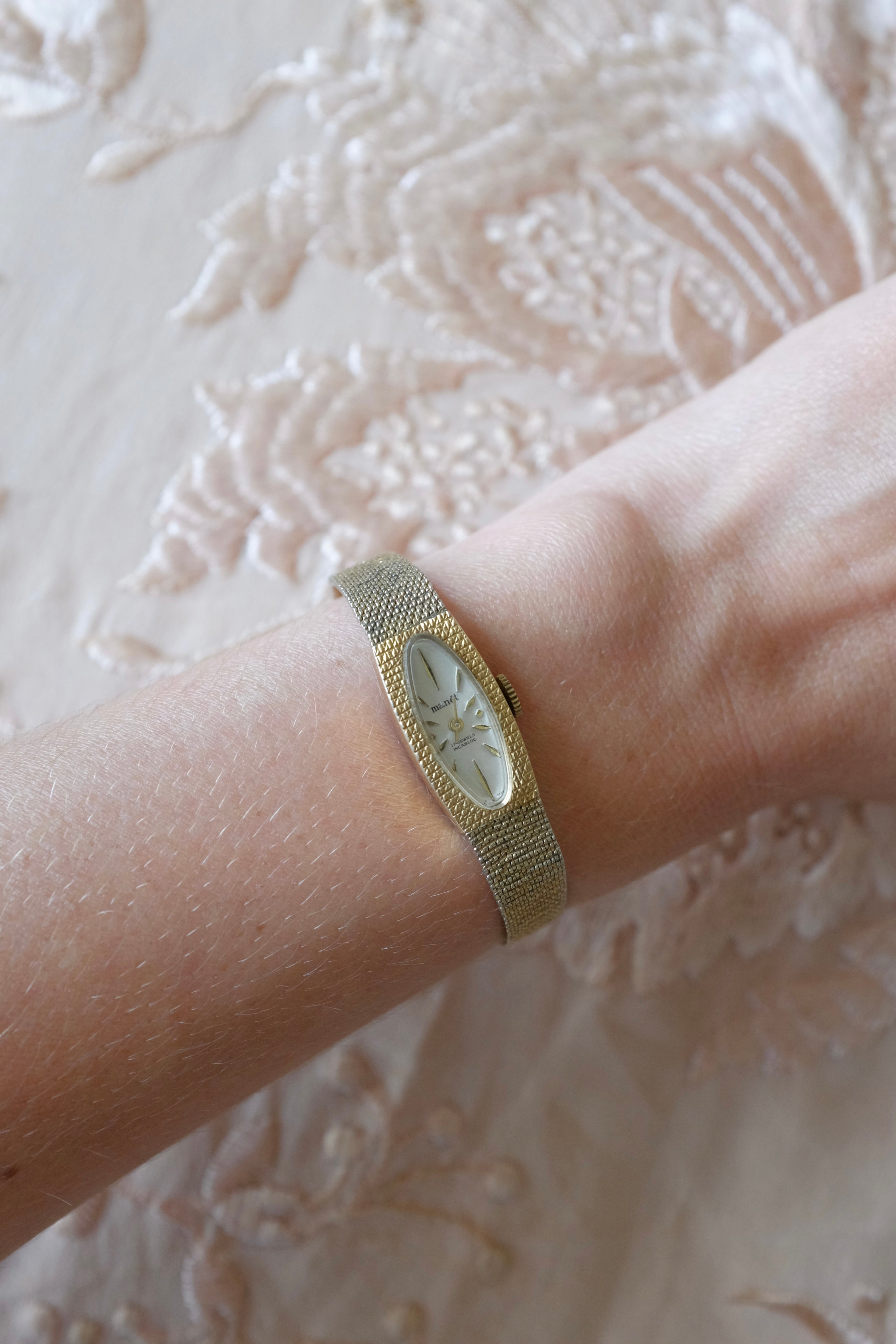 Vintage Manet Gold Filled Watch