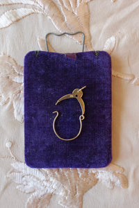 Vintage 14K Yellow Gold Charm Holder Pendant
