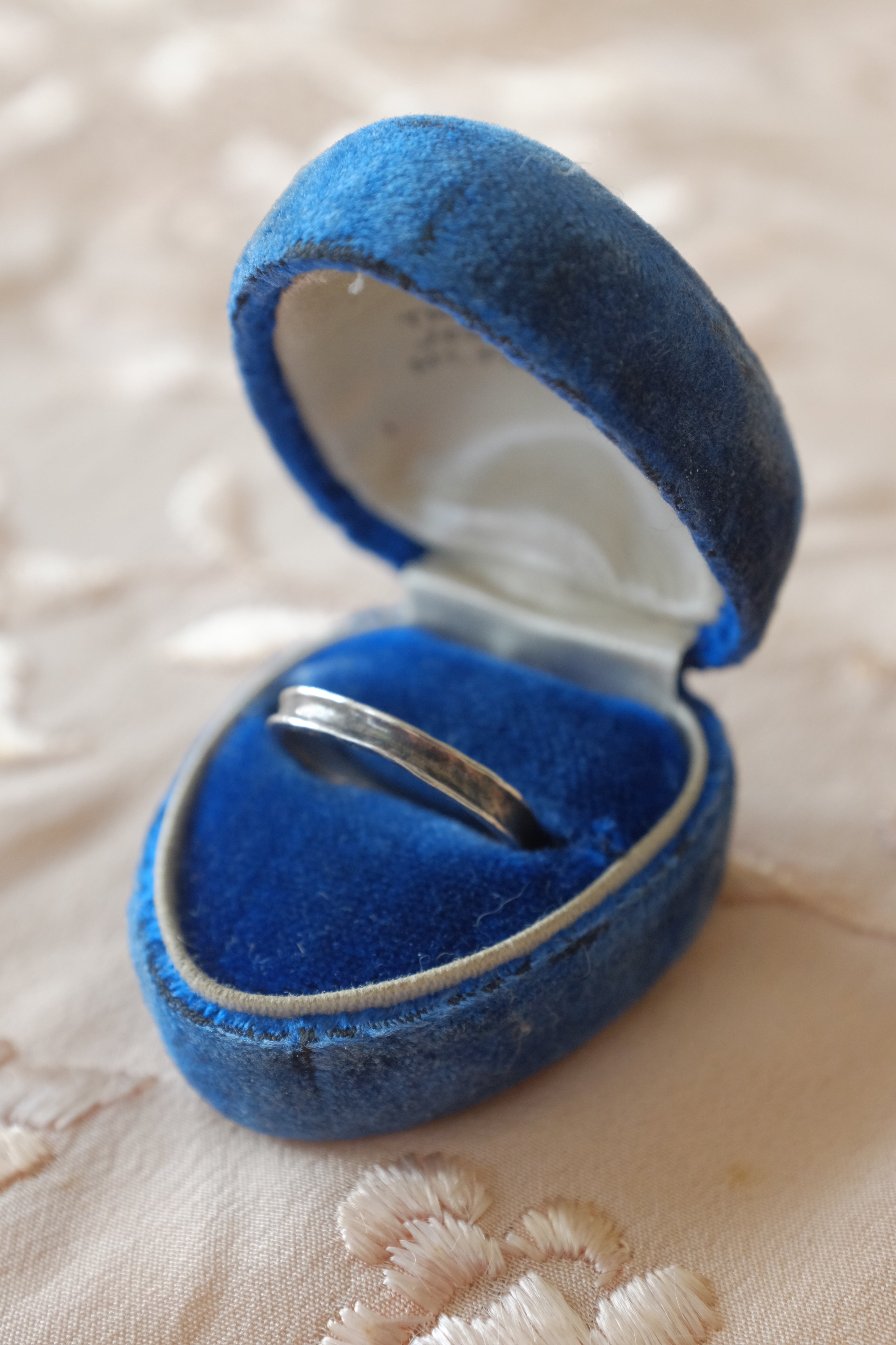 Sterling Hammered Ring