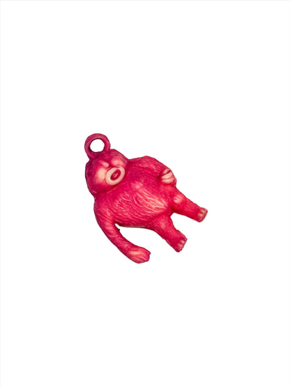 Vintage Pink Gorilla Gumball Charm