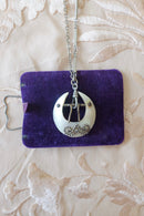 Antique Mother Of Pearl & Marcasite Sash Buckle