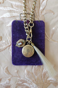 Pearl & Horse Hair Necklace