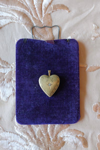 Vintage Gold Filled Heart Locket