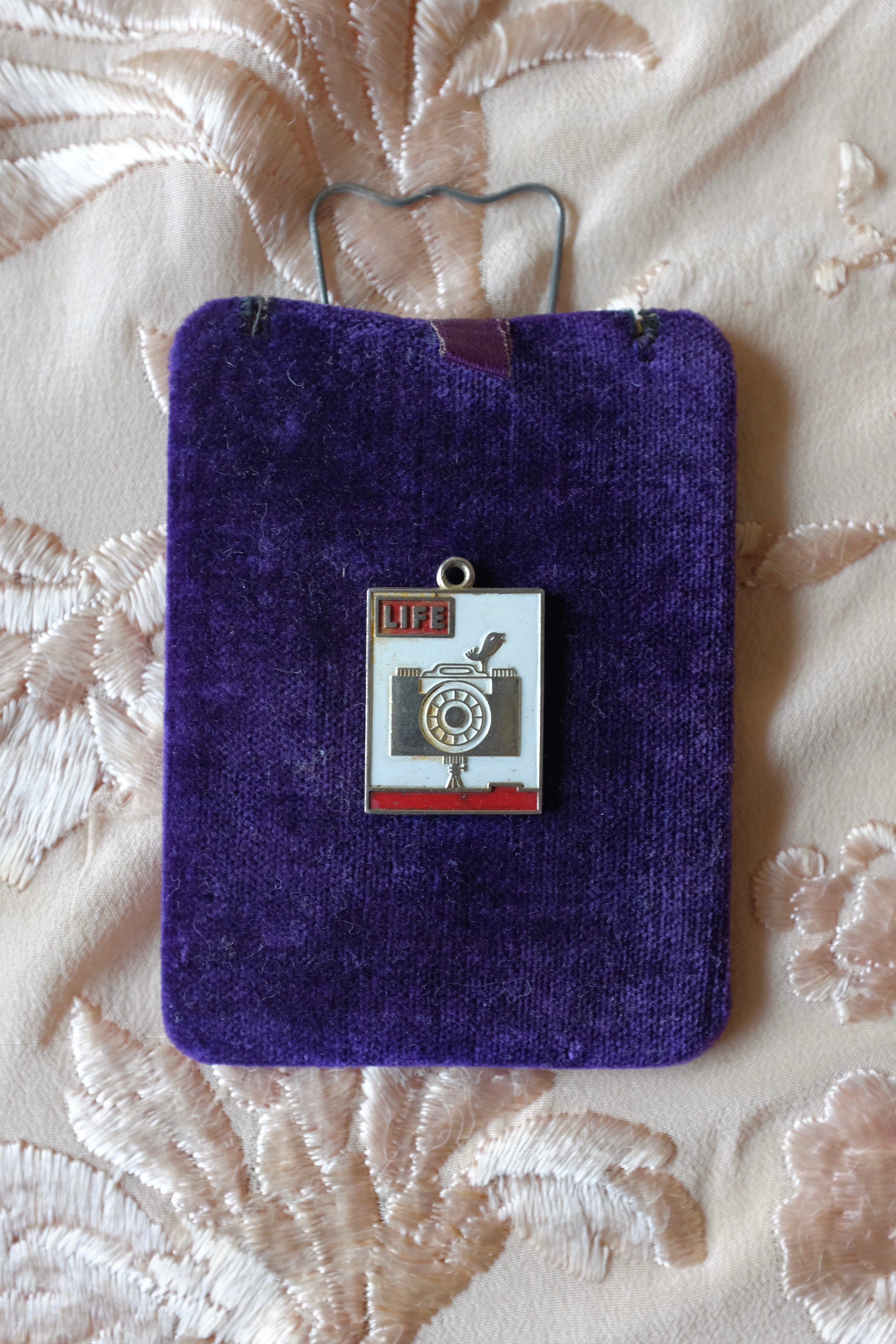 Vintage Enamel LIFE Magazine Charm
