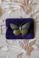 Vintage Brass Butterfly Brooch