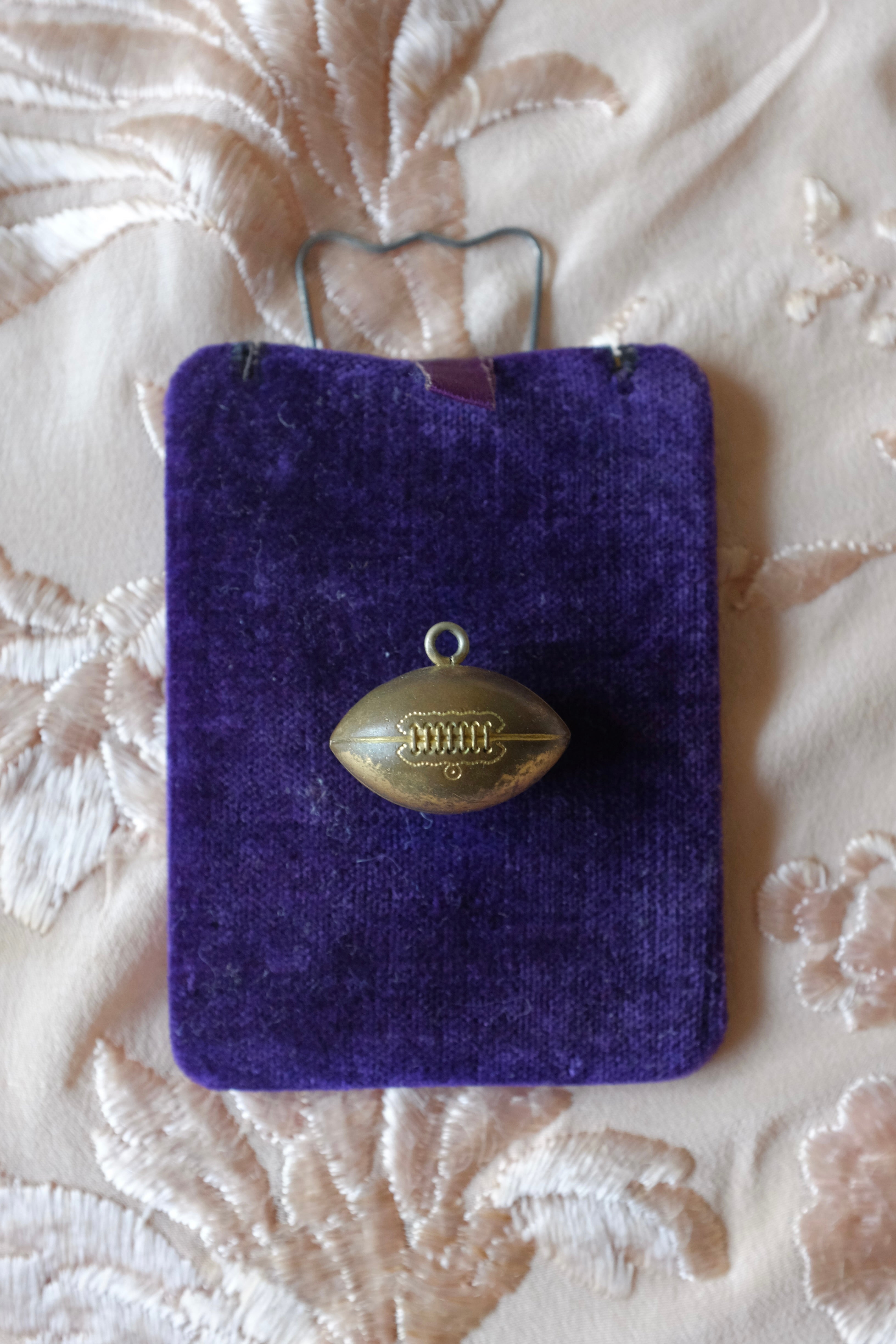 Vintage Football Charm