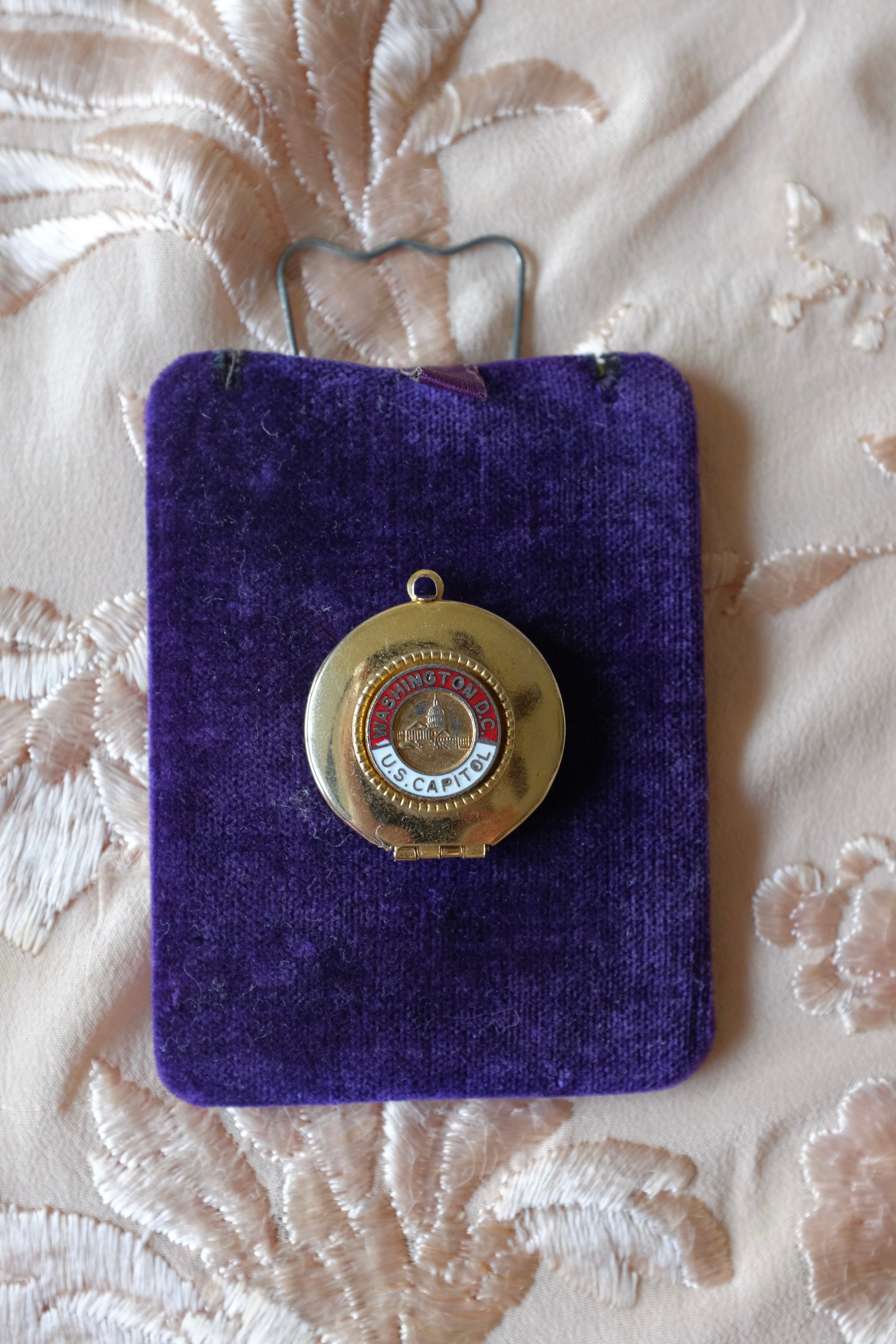 Vintage U.S. Capitol Locket