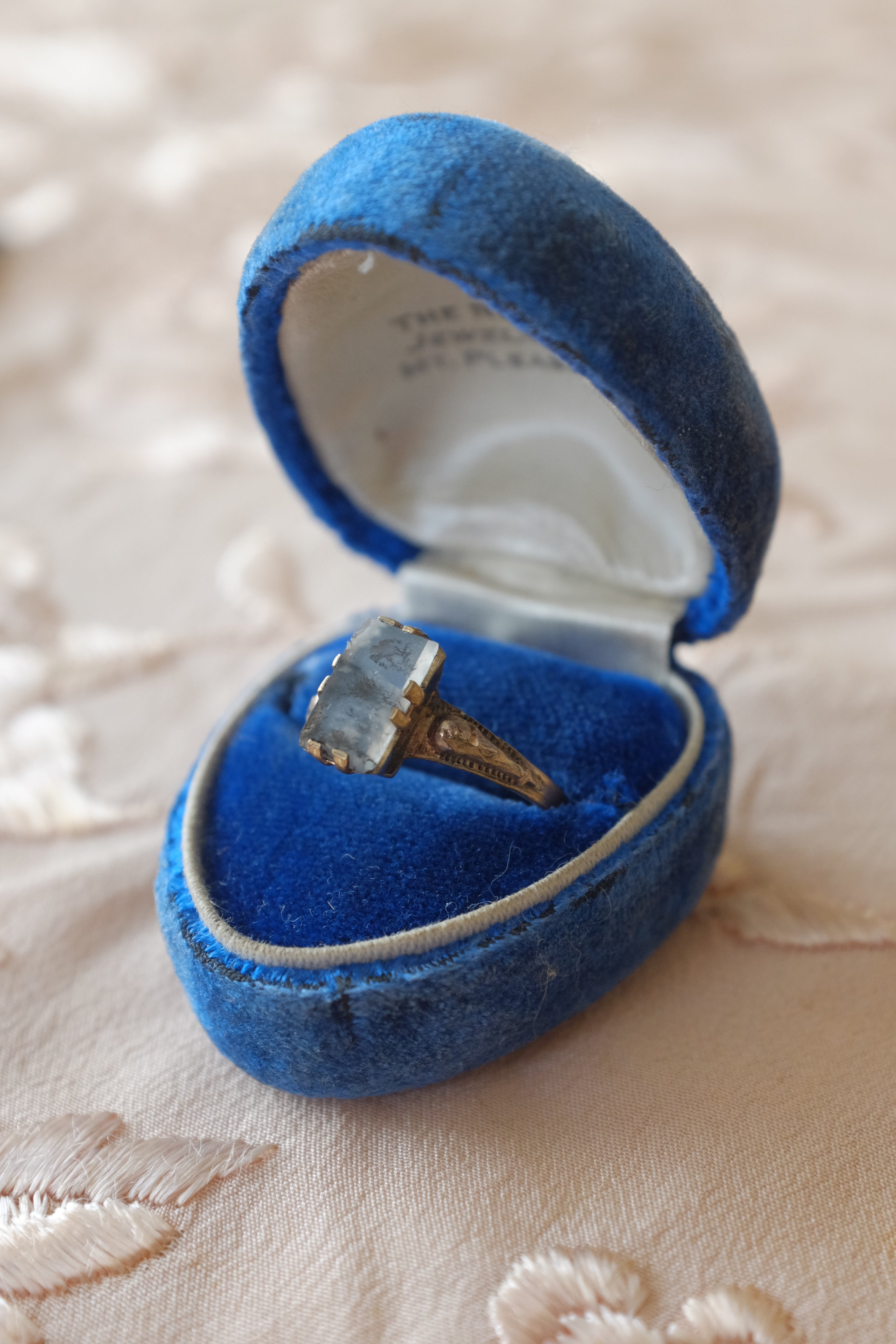 Moss Agate Ring (As-Is)
