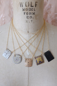 Vintage Watch Face Necklace