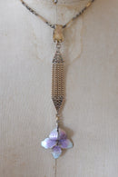 Lady’s Slipper Orchid Necklace