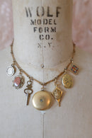 “Hidden Keepsakes” Charm Necklace