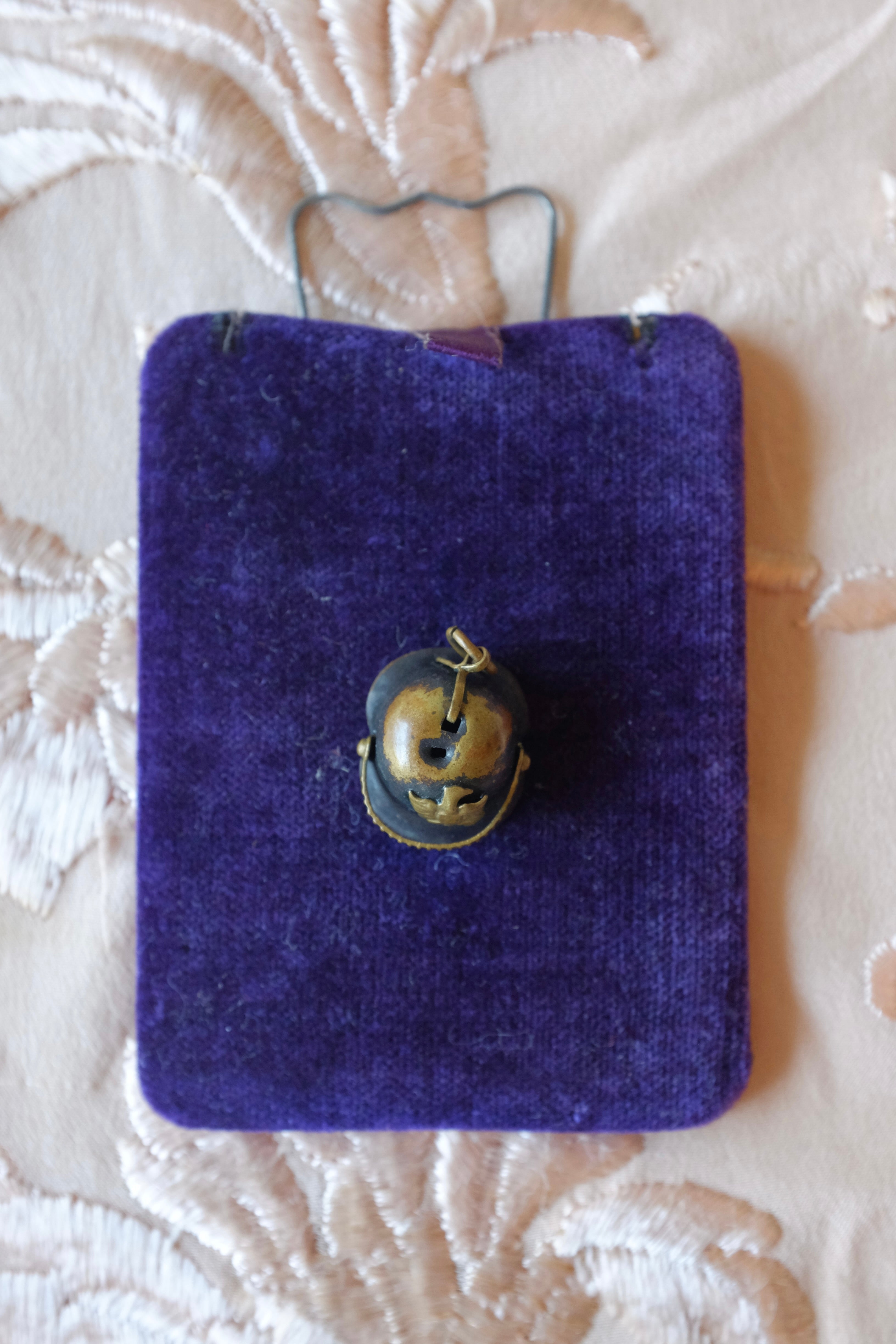 Antique U.S. Military Helmet Charm