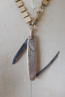 Pocketknife Necklace