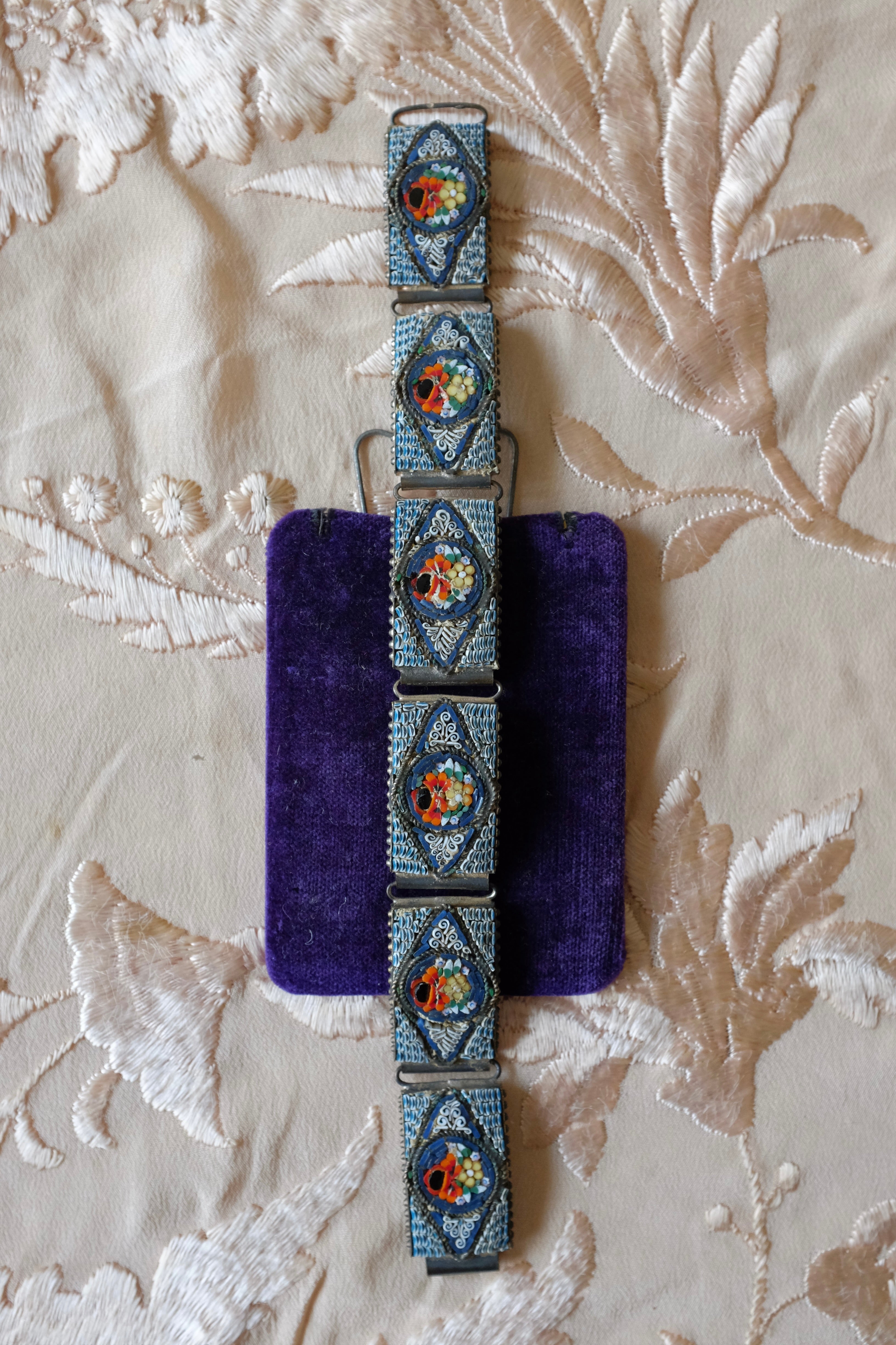 Vintage Micro Mosaic Bracelet