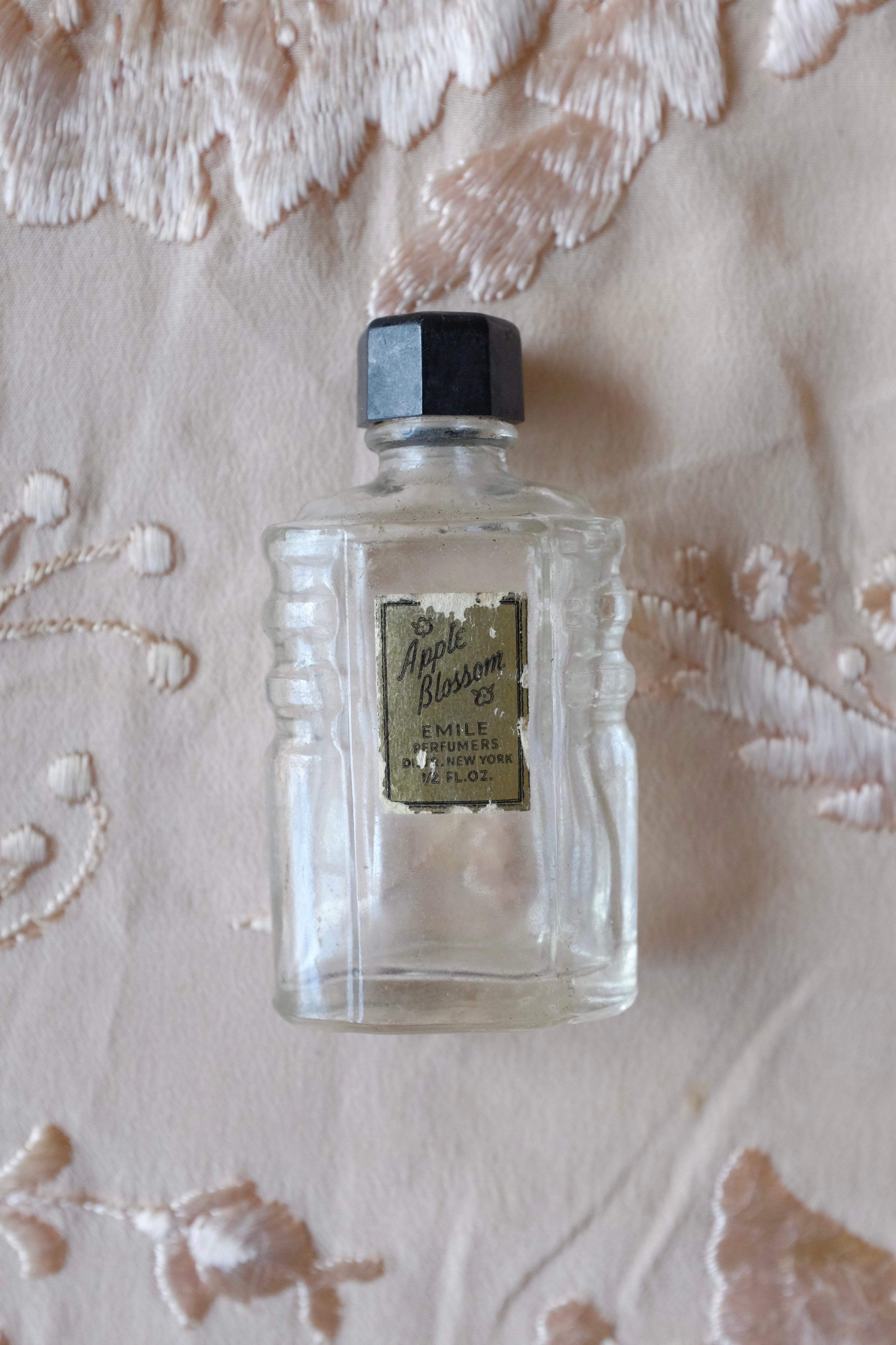Vintage Apple Blossom Perfume Bottle