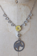 Mustard Mustang Necklace
