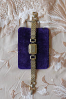 Vintage Gold Filled Locket Bracelet
