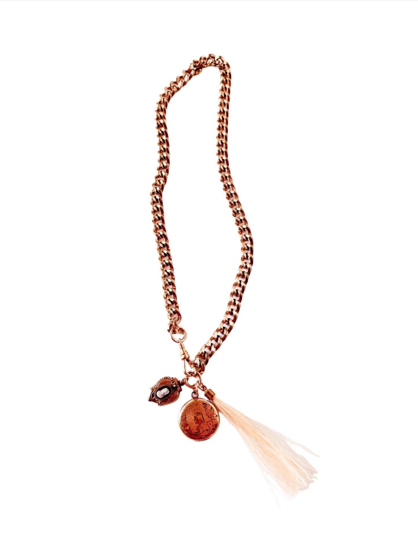 Pearl & Horse Hair Necklace