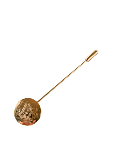 Vintage Monogram Stick Pin