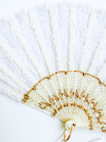 Vintage Lace Fan