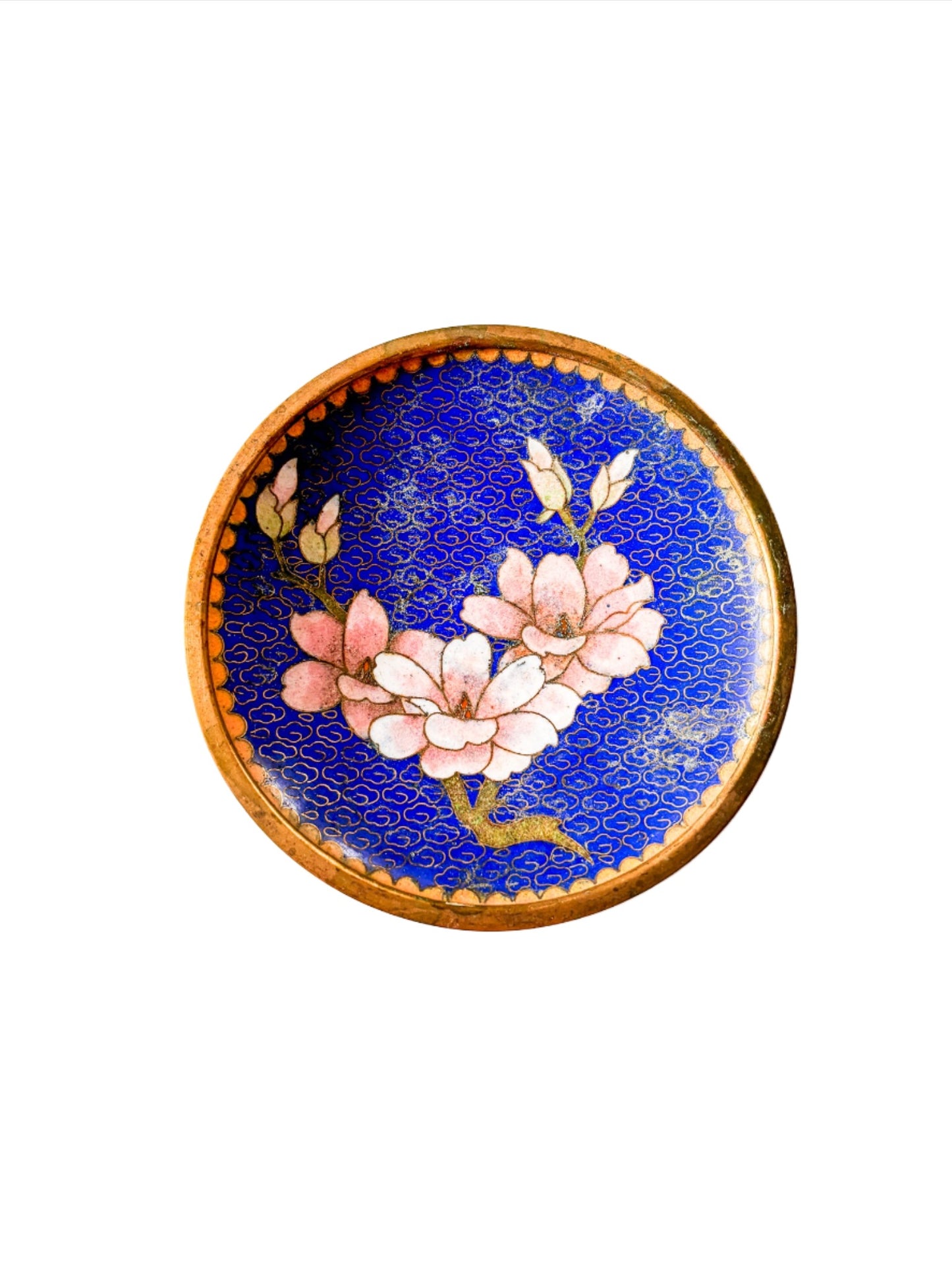 Vintage Cloisonne Trinket Dish