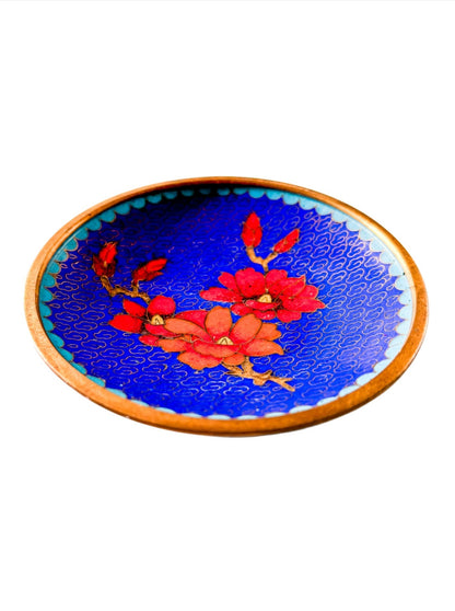 Vintage Cloisonne Trinket Dish