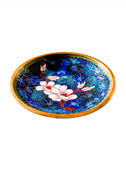 Vintage Cloisonne Trinket Dish