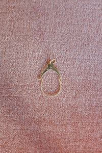 Vintage 14K Yellow Gold Charm Holder Pendant